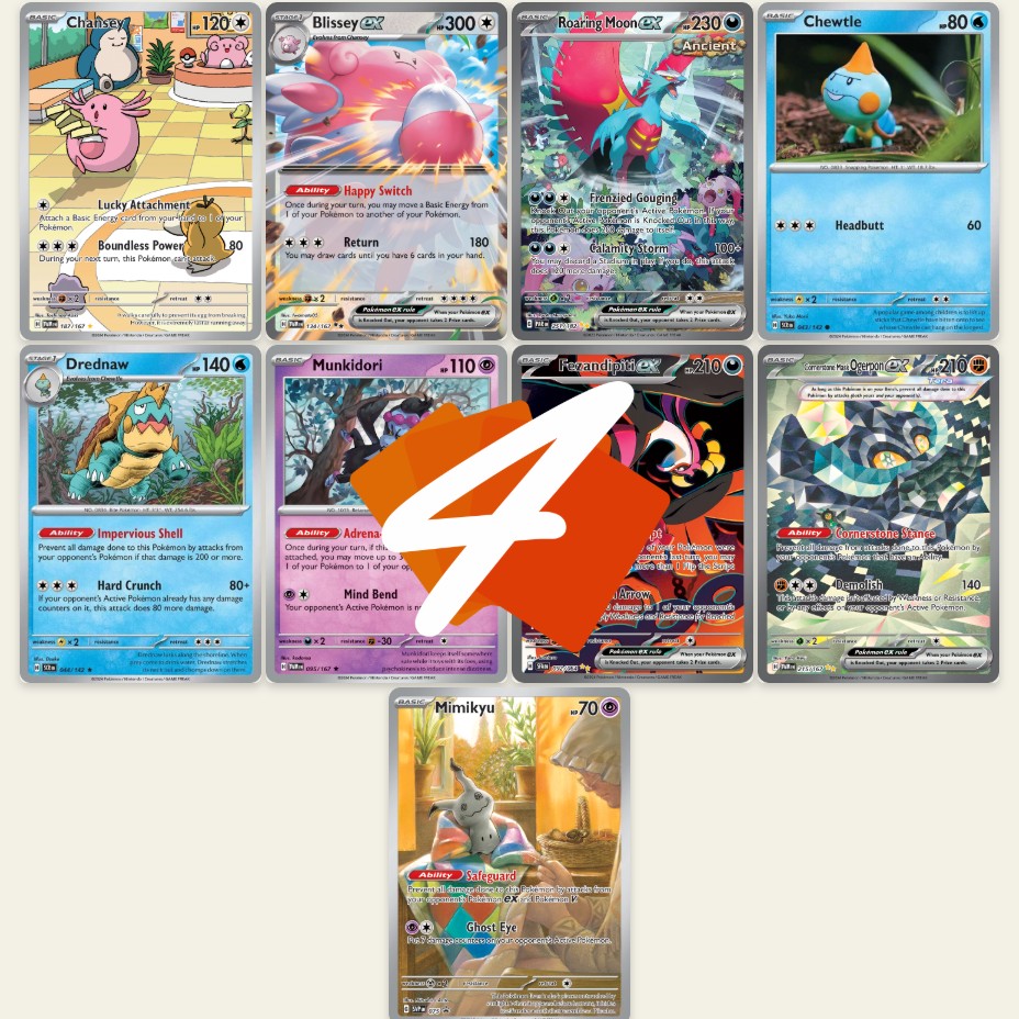 Drednaw + Blissey ex Deck || Pokémon TCG Live || Prismatic Evolutions